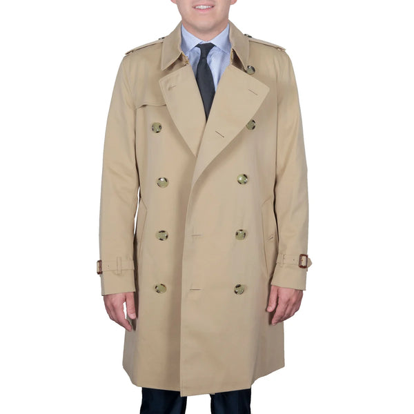 Men's Mid Length Kensington Jacket, Tan