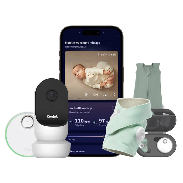 Owlet Dream Duo 2 Smart Baby Monitor Deluxe Bundle