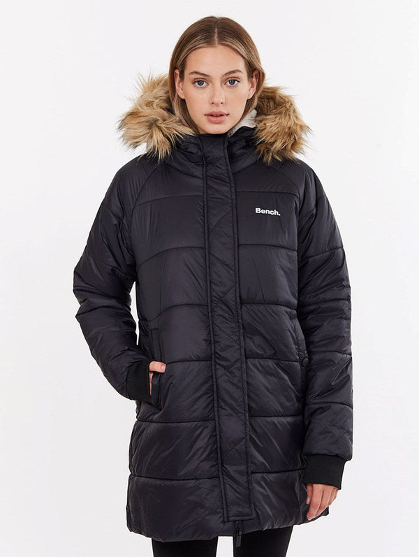 Womens Ariele Hooded Puffer Jacket