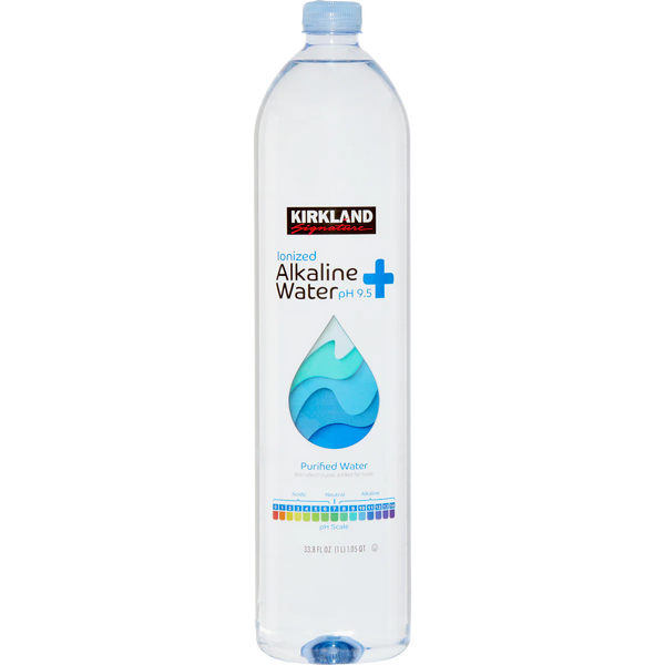 Alkaline Water, 1 Liter, 18 ct