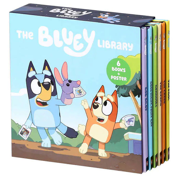 The Bluey 6-Book Library