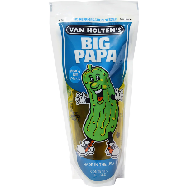 Big Papa Dill Pickle, 9 oz, 12 ct