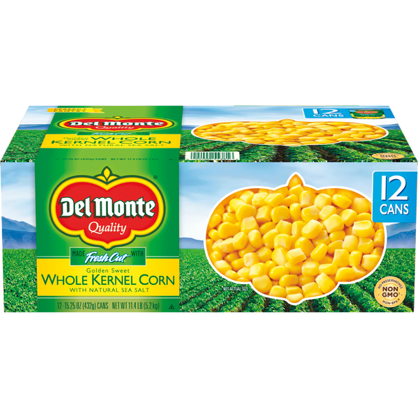 Whole Kernel Corn, 15.25 oz, 12 ct