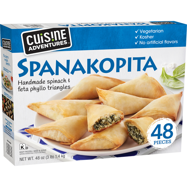 Spanakopita, Spinach & Feta, 48 ct