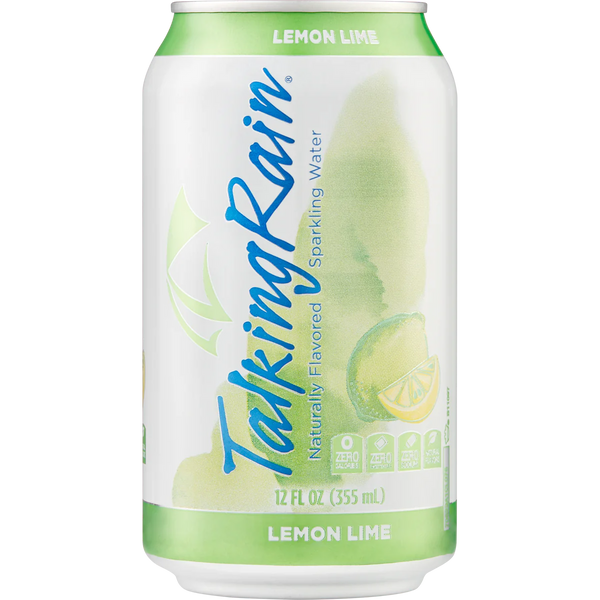 Sparkling Water, Lemon Lime, 12 fl oz, 24 ct