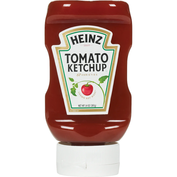 Tomato Ketchup, 14 oz, 16 ct