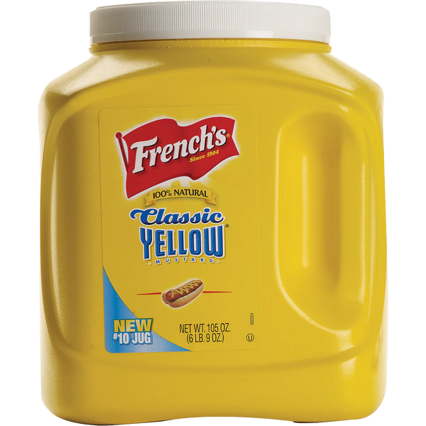 Classic Yellow Mustard, 105 oz