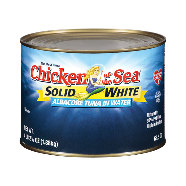 Solid White Albacore Tuna in Water, 66.5 oz