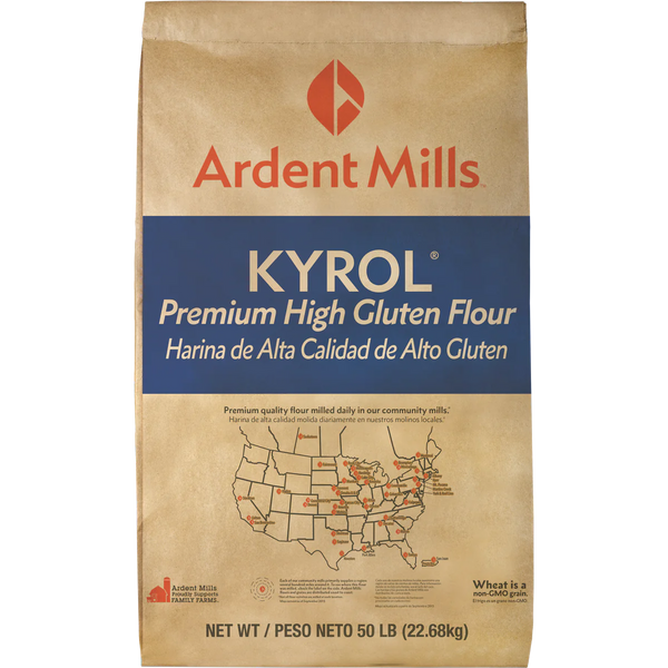 Kyrol Premium High Gluten Flour, 50 lbs