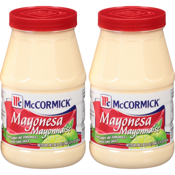 Mayonnaise with Lime, 28 fl oz, 2 ct