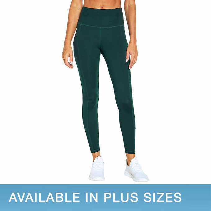 Jockey Crosswaist High Rise Yoga Pants, Women's Size XL, Portland Plum NEW