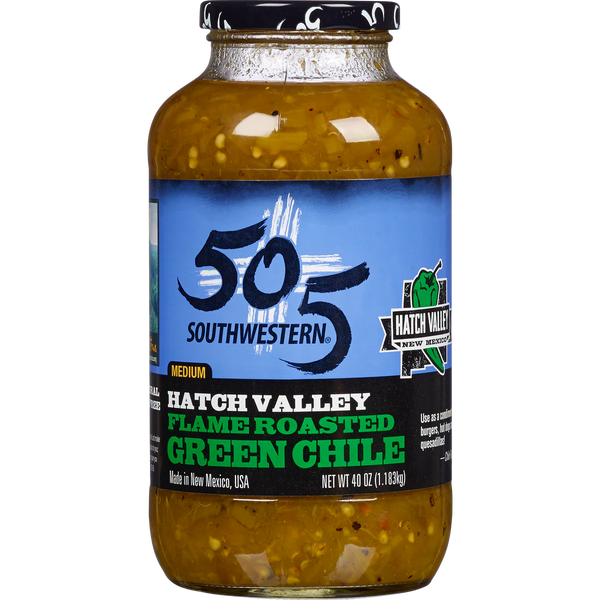 Hatch Valley Diced Green Chiles, 40 oz