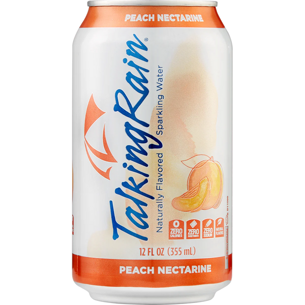 Sparkling Water, Peach Nectarine, 12 fl oz, 24 ct