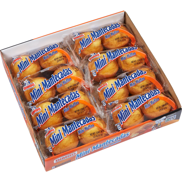 Mini Mantecadas, Vanilla, 2.21 oz, 8 ct