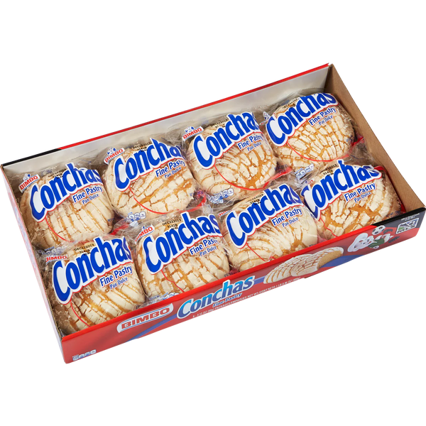 Conchas Pastry, 2.12 oz, 8 ct