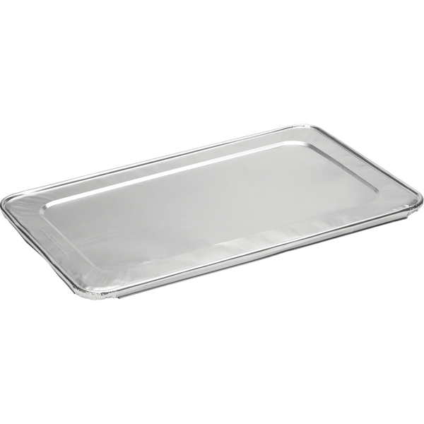 Half-Size Aluminum Foil Lid, 100 ct