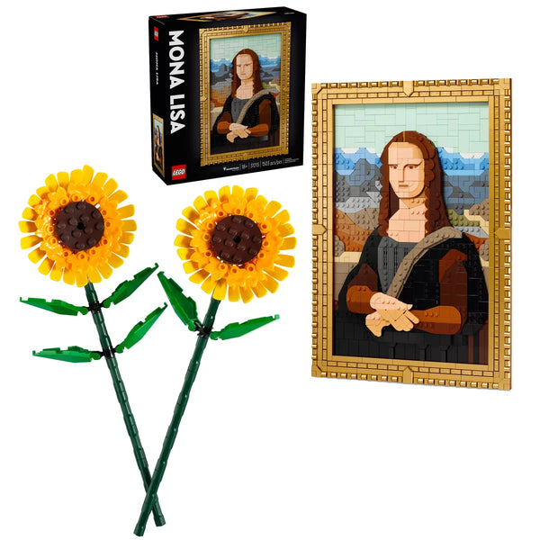 LEGO Mona Lisa and Sunflower Bundle