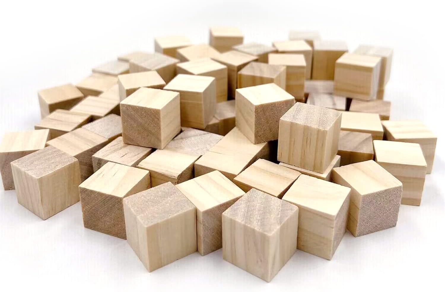 Various Wooden Blocks, DIY Wood Blocks, Wood Cubes, Square Blocks