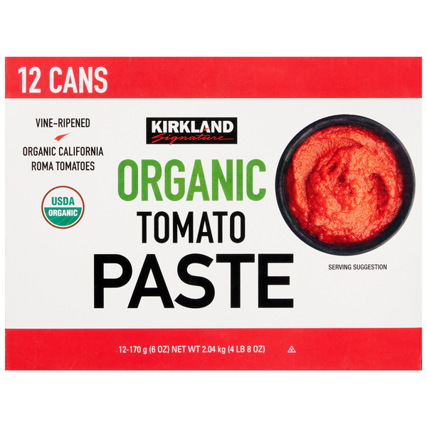 Organic Tomato Paste, 6 oz, 12 ct