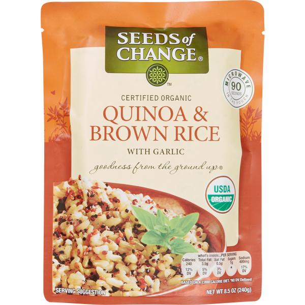 Seeds of Change Organic Quinoa and Brown Rice, 8.5 oz, 6 ct