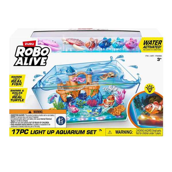 Robo Alive Light Up Aquarium Set