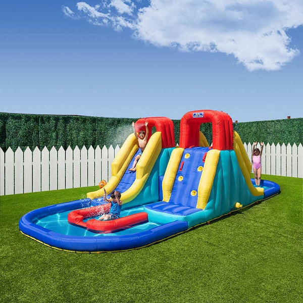 Sportspower Racetrack Inflatable Water Slide