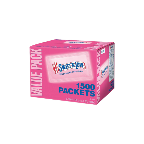 Sweet'N Low Portion Packets, 1500 ct