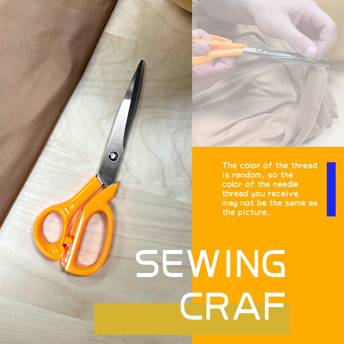 Anyone Can Sew Professional Sewing Kit for Beginners with Travel Mending  Kit and Full Sized Shears for Sewing Machines