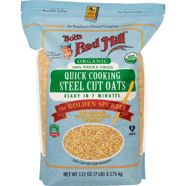 Quick Cooking 100% Whole Grain Oats, 112 oz