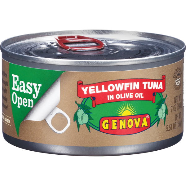 Yellowfin Tuna in Olive Oil, 7 oz, 6 ct