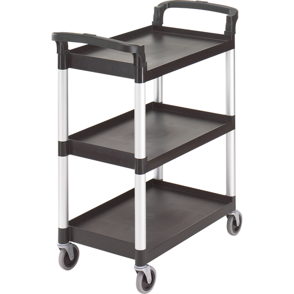 KD Service and Busing Cart, Black