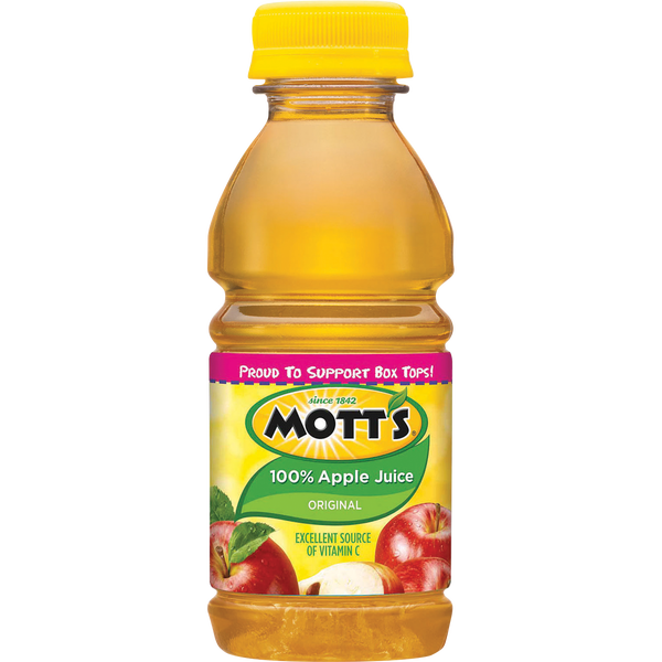 100% Apple Juice, 8 fl oz, 24 ct