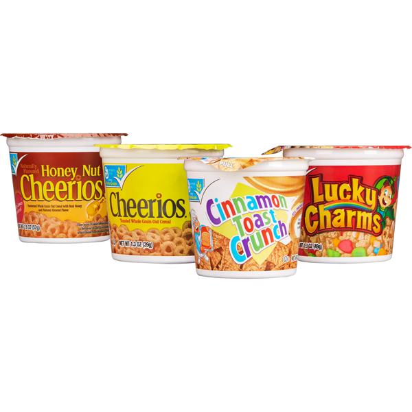 Cereal Cup, Variety Pack, 12 ct