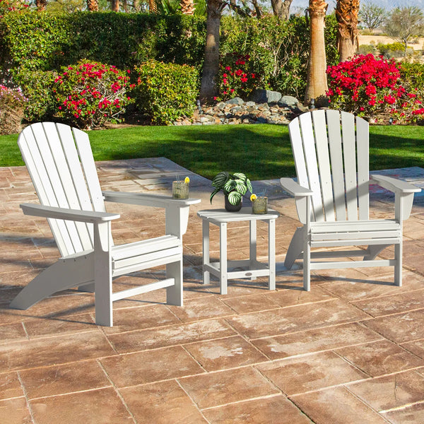 Portside 3-piece Shellback Adirondack Set