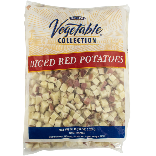 Flav-R-Pac Diced Red Potatoes, 5 lbs