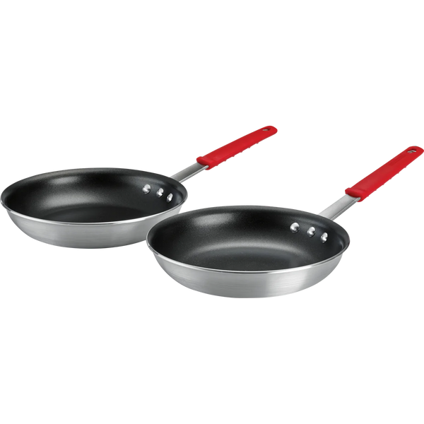 Professional 10" Restaurant Fry Pan, Nonstick Aluminum, 2 ct