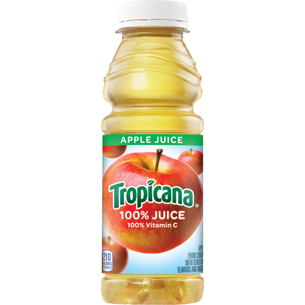 100% Apple Juice, 15.2 fl oz, 12 ct