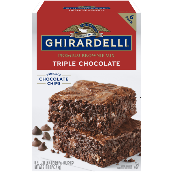 Triple Chocolate Premium Brownie Mix, 7.5 lbs