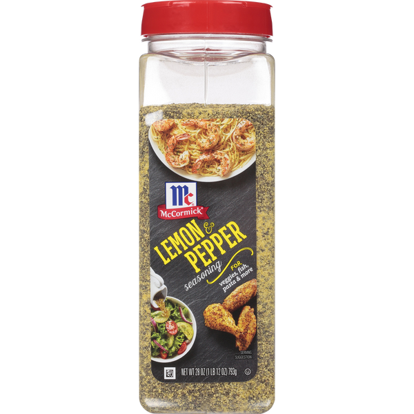 Lemon & Pepper Seasoning, 28 oz