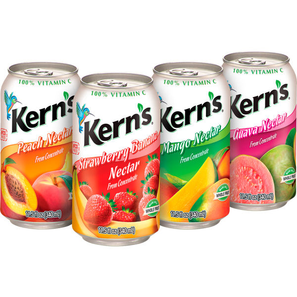 Kern's Nectar, Variety Pack, 11.5 fl oz, 30 ct