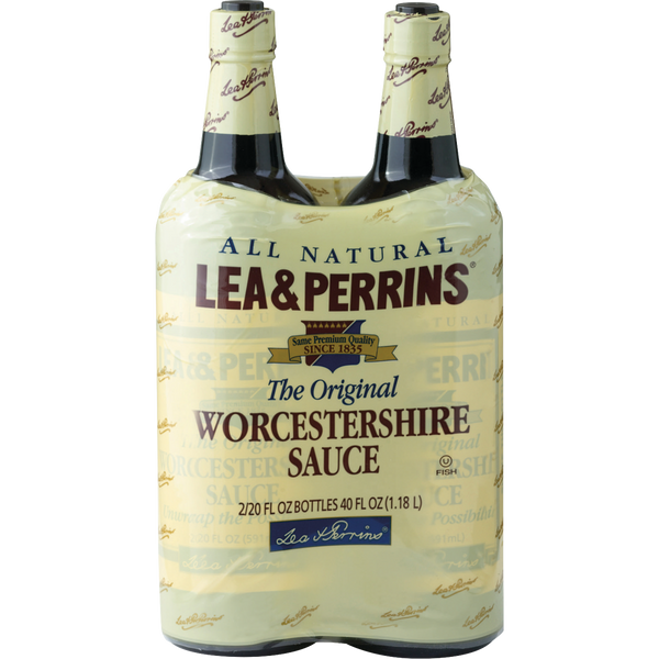 Lea & Perrins Worcestershire Sauce, 20 fl oz, 2 ct