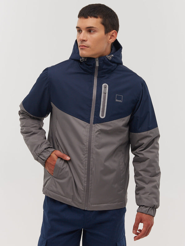 Benja Color Block Hooded Jacket