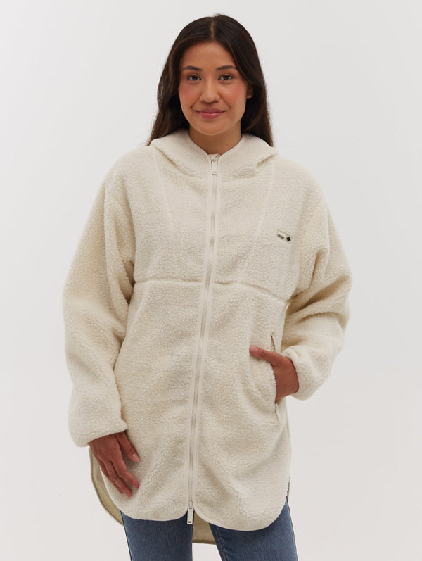 Brilli Longline Sherpa Jacket