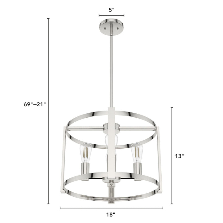 Astwood 4 Light Chandelier Ceiling Light Fixture