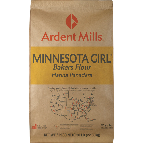 Minnesota Girl Bakers Flour, 50 lbs