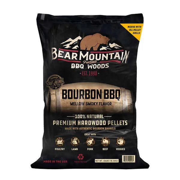 BBQ Bourbon BBQ Pellets, 40 lb