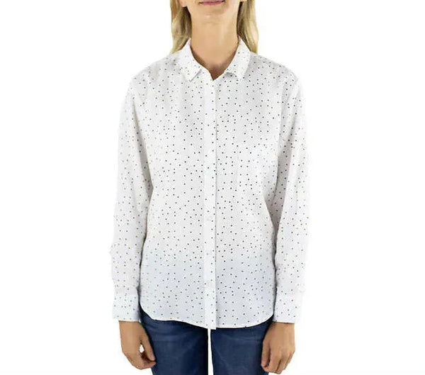 Jachs Girlfriend Ladies' Long Sleeve Button-Up Blouse