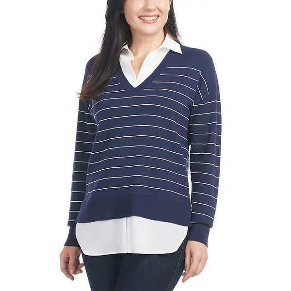 Ladies' 2-fer Sweater