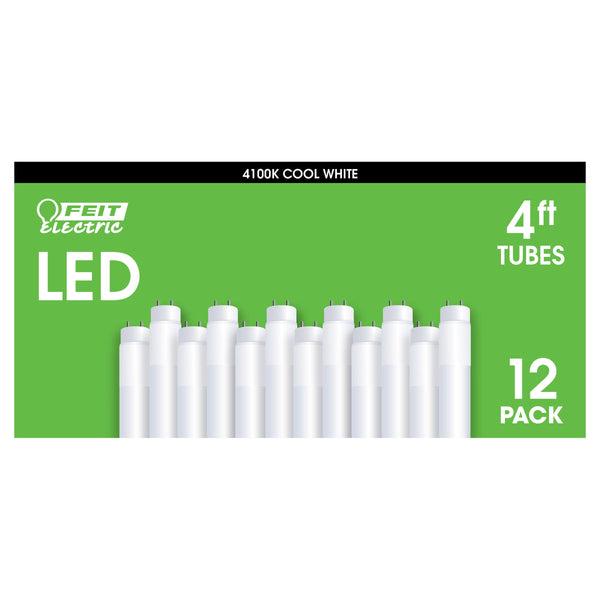 Feit Electric LED 4' Replacement Glass Tubes, 12-pack Image