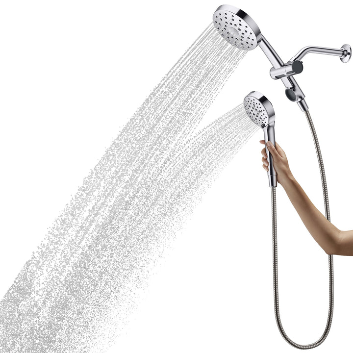 Prone 3-In-1 Multifunction Shower Head with Powersweep